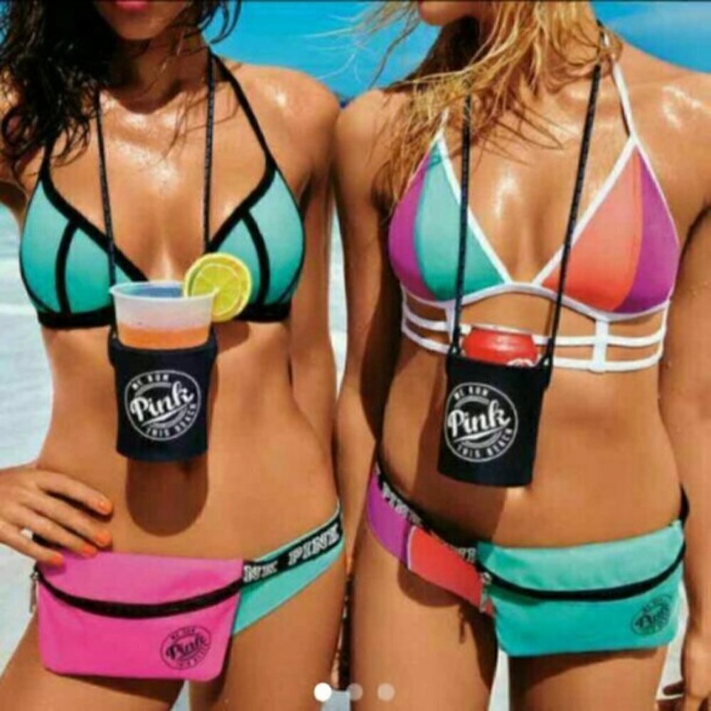 PINK! Victoria Secret Hot Pink Fanny Pack Satchel